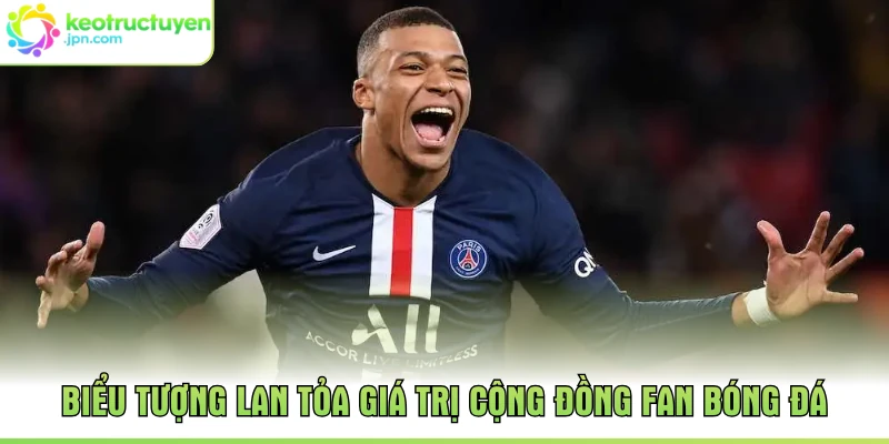 Biểu tượng lan tỏa giá trị cộng đồng fan bóng đá