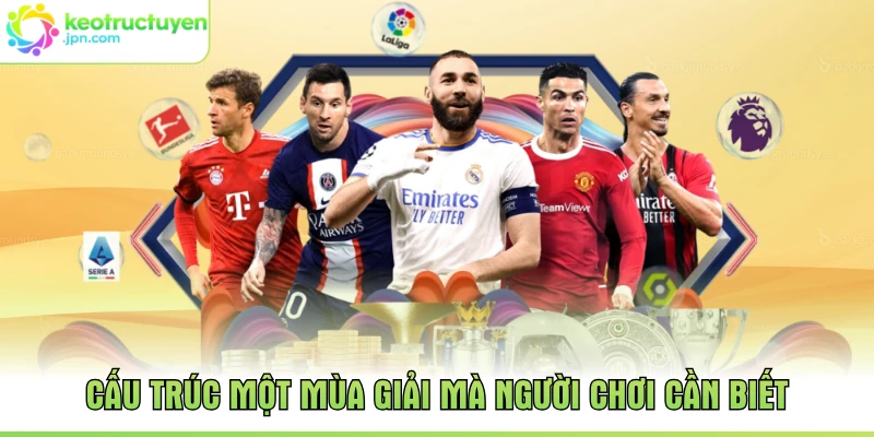 Cấu trúc một mùa giải mà người chơi cần biết